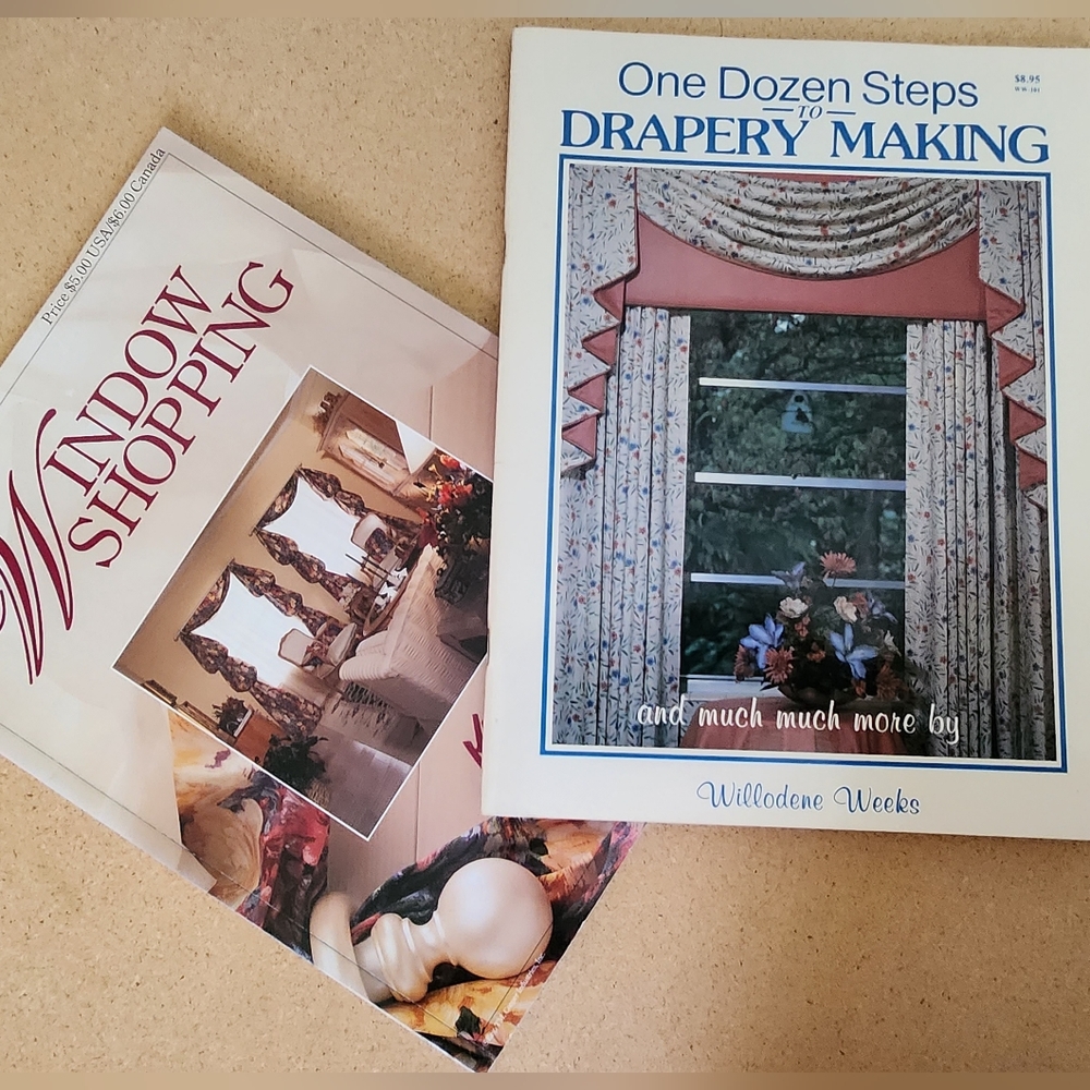 Window Shopping Kirsch and Drapery Making Willodene Weeks VTG